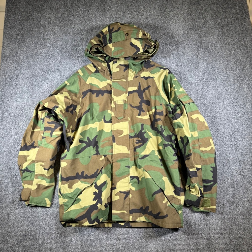 Vintage Tennessee Apparel ECWCS Gen 1 Gore-Tex Parka Mens Medium Regular Camo